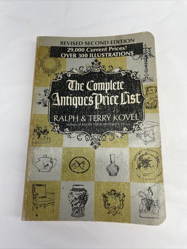 Vintage The Complete Antiques Price List Revised Second Edition 1969  - Picture 1 of 10