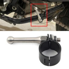 Side Foot Kickstand Extension Kit Stand Support For Harley Cafe Racer Black