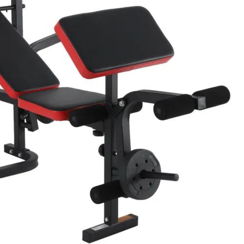 Banc Musculation Multifonction Réglable Pliable Inclinable Fitness Entrainement - Imagen 9 de 12