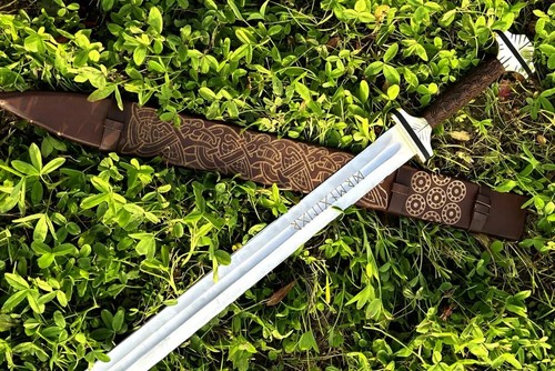 Handgeschmiedetes Custom Wikinger Schwert | Authentisches mittelalterliches nordisches Schwert mit Custom - Bild 2 von 4