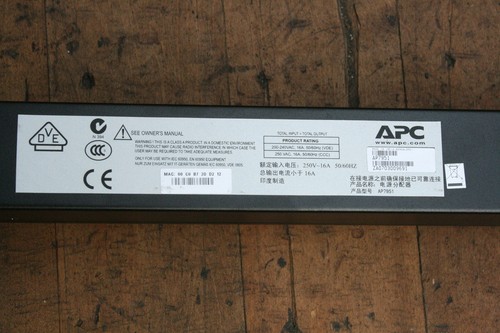 APC AP7951 Switched Rack Vertical PDU ZeroU 230V 16A - 12m RTB warranty - 第 8/11 張圖片