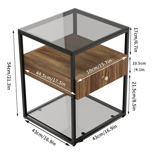Layered Marble End Table Nest Coffee Side Table Dining Desk Decorative Furniture - Picture 137 of 149