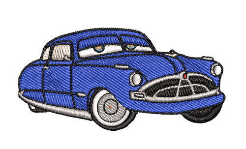 Cartoon Aufbügeln Patches - Hudson Hornet, Fred Flintstone, Disney Castle, Wylie - Bild 8 von 9