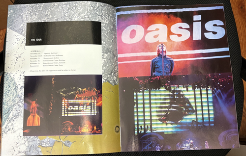 Oasis - Cast No Shadow - Knebworth and Loch Lomond Concerts - Tour Magazine Book - Picture 2 of 2