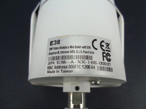 ACTi E38 2MP Video Analytics Mini Bullet IR D/N Surveillance Security Camera - Picture 18 of 18