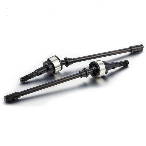 Front Axle CVD Drive Shaft Dogbone Steel Set For 1:10 Axial SCX10 RC Crawler Car - Picture 13 of 13