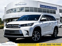 2018 Toyota Highlander XLE AWD 8 Passenger, Luxury Package, Lane Departure System, Collision Avoidan