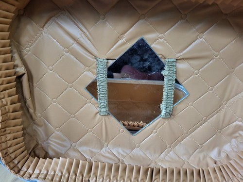 Vintage Hard Shell Carry On Makeup Case - Picture 6 of 9