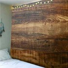 Brown Reed Awake Grey Sky 3D Wall Hang Cloth Tapestry Fabric Decorations Decor