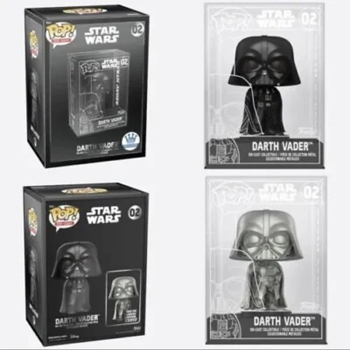 Die-Cast #02 Darth Vader - Funko Shop Exclusive Pop - StarWars