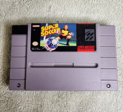 Super Soccer Super Nintendo Entertainment System SNES Authentic Tested 