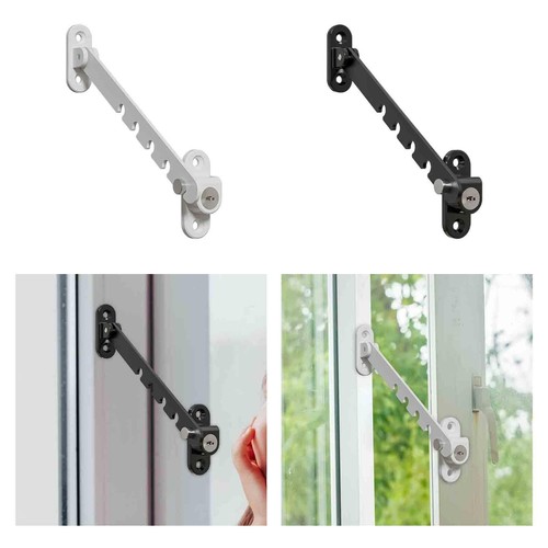 Window Latch, Window Restrictor, Alloy Hardware, Adjustable Window Restrictor - Picture 1 of 12