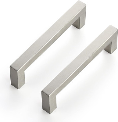32 Pack Satin Nickel Cabinet Handles - 4.5 Inch Drawer Pulls