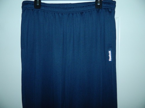 Men's Reebox Navy Athletic Pants Size XL - Picture 2 of 3