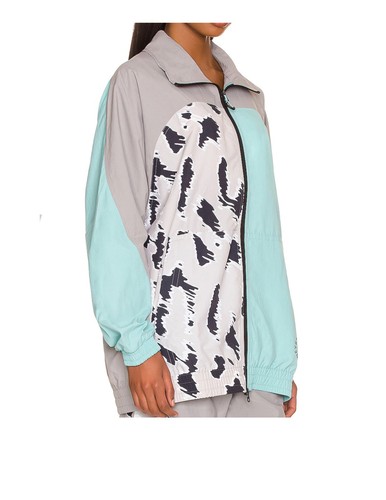 Adidas Sport Polyester Animal Print Track Top Jacket Size S By Stella MCcartney - Picture 2 of 3