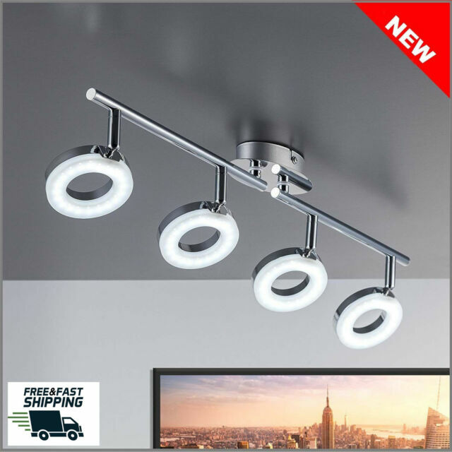 Led Kitchen Ceiling Lights Lamp Large 4 Spotlight Bar Modern Spot Led Kitchen Ceiling Lights Lamp Large 4