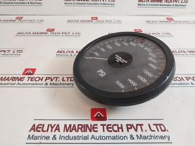 #ad Electro Flow M258 0 1 0 15000 PSI Pressure Gauge $806.27