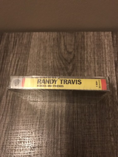 Randy Travis Heroes And Friends Cassette Tape Brand New Sealed Country Rare OOP - Picture 3 of 3