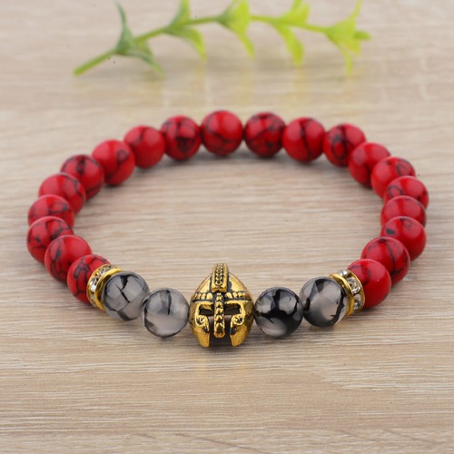 8mm Natural Round Gemstone Bead Handmade Beads Men Women Bracelets Jewelry - Picture 105 of 532