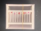 Doll House Miniatures 1:12 Scale Furniture Kids Baby Crib Wood Decor Accessories