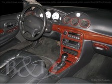 Dash Trim Kit for CHRYSLER 300M 99 00 01 02 03 04 carbon fiber wood aluminum