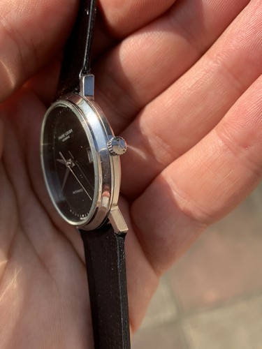 Vintage Favre-Leuba Automatik Herren Anzuguhr Swiss Made 33 mm Stahl ETA 2892 - Bild 4 von 11