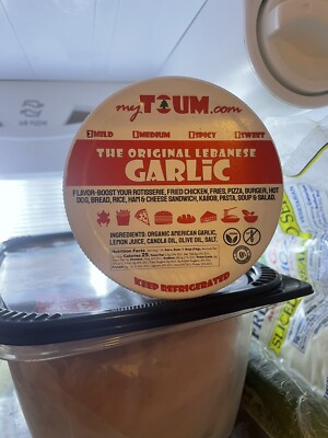 Garlic Dip Lebanese White Sauce Cream Toum Toom Mediterranean Marinade DairyFree