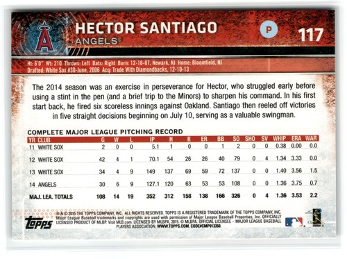 2015 Topps Opening Day Baseball - Pick a Card - Complete Your Set - 40% off 4+ - Picture 231 of 391