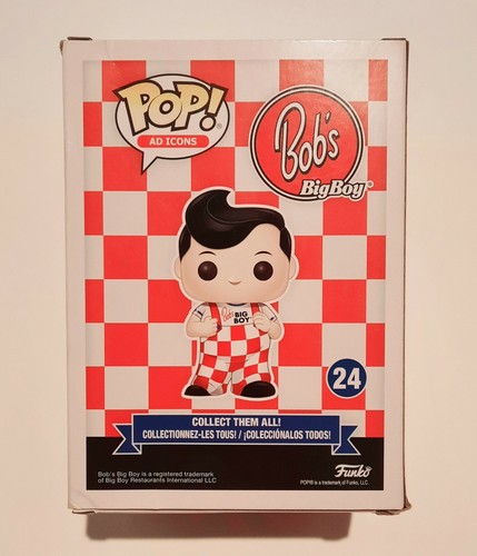 Funko Pop! Bob's Big Boy #24 Ad Icons Figure - Picture 2 of 4