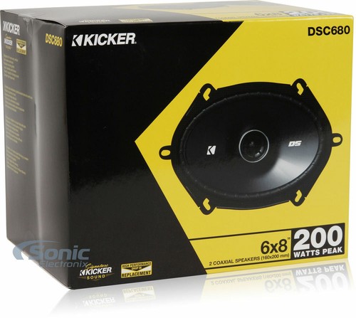 Kicker 6x8" Front Speaker Replacement Kit For 2001-2005 Ford Explorer Sport Trac - Picture 5 of 7