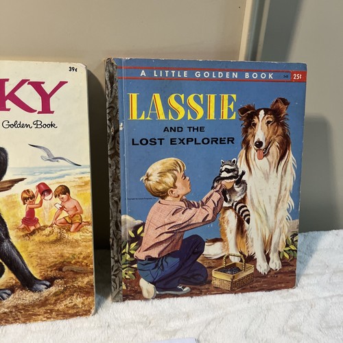 The Little Golden Book Lot Of 5/ Corky, Lassie, Peter Rabbit, Tawny Kitten - Bild 4 von 23