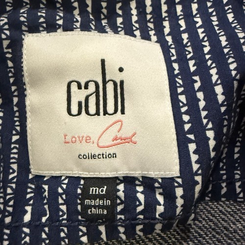 Cabi Love Carol Adventure Anorak Abrigo con Cremallera Sudadera con Capucha Abrigo Chaqueta Denim Para Mujer M - Imagen 7 de 9