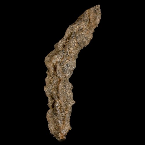 2.9" Fulgurite Petrified Lighting Strike Glass Sahara Desert Algeria - Picture 4 of 6