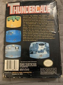 Thundercade (Nintendo Entertainment System, 1989) NES CIB Complete