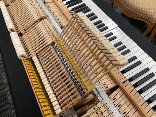 Yamaha C3 6'1" Grand Piano 2007 - Picarzo Pianos - VIDEOS - Polished Ebony Model - Picture 20 of 22