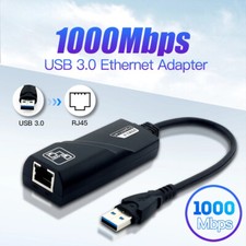10/100/1000Mbps Wired Network Card USB 3.0to RJ45 Lan Ethernet Adapter Converter