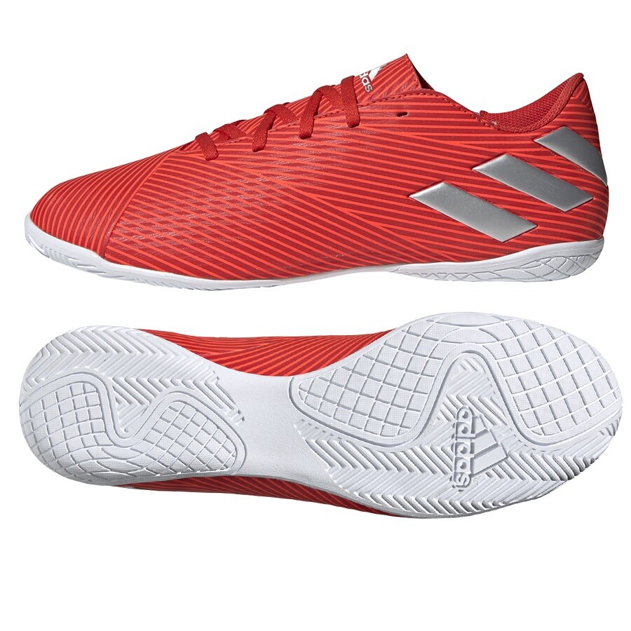 Soccer scarpe Adidas Nemeziz 19.4 IN F34528 rosso 47 13 Football stivali Soccer scarpe Adidas Nemeziz 19.4 IN F34528 rosso 47 13 Football stivali