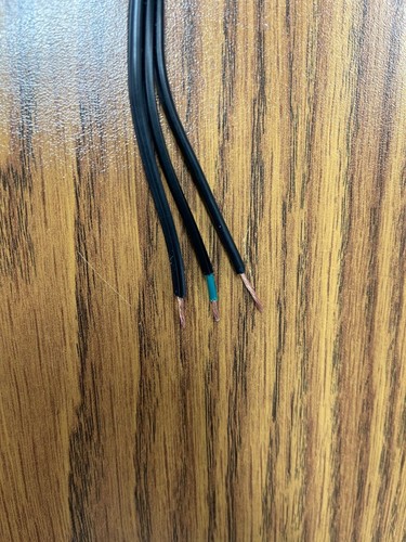SPT-2 geerdetes Kabel 5 Fuß 6 Zoll 3-polig AC Netzstecker mit Erdungskabel UL - Bild 4 von 4