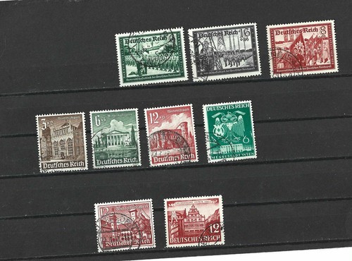 Reich allemand restes Michel n° 751+754+756+768+769+773+774+776 (9 valeurs) - Photo 1 sur 1