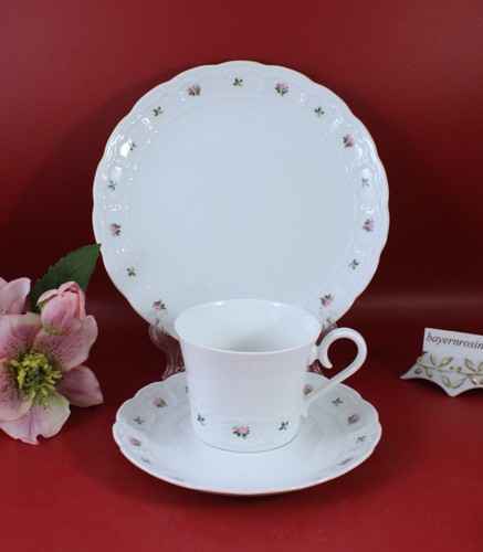 Krautheim K&A Selb Bavaria, Rialto PIROUETTE - Kaffeeservice 21 tlg. Rosen Dekor - Bild 3 von 10