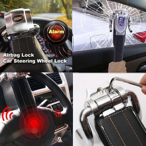 Steering Wheel Lock Universal Anti-Theft Device Heavy Duty Security Car Lock for - Picture 4 of 7