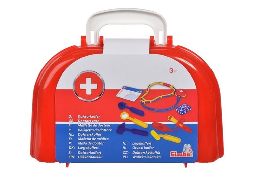 105549757 Simba Doktorkoffer Arztkoffer Doktor Arzt 10 teilig - Bild 2 von 3