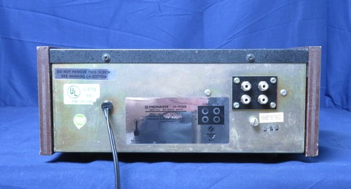 PIONEER H-R99 Vintage 8-Track Tape Player Recorder Serviced Xclnt - Picture 4 of 5