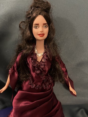 Ooak Mina Bram Stoker Dracula Doll -Custom Handmade Collector barbie Art Vampire - Picture 7 of 12