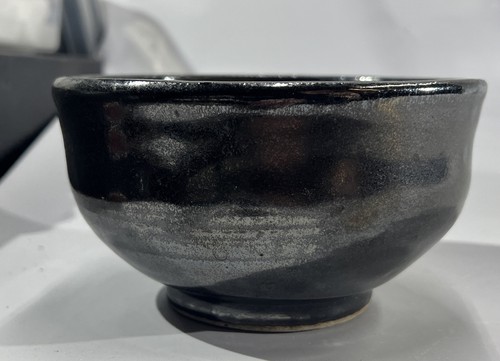 Old Antique Chinese Black Glaze Bowl - Picture 4 of 14
