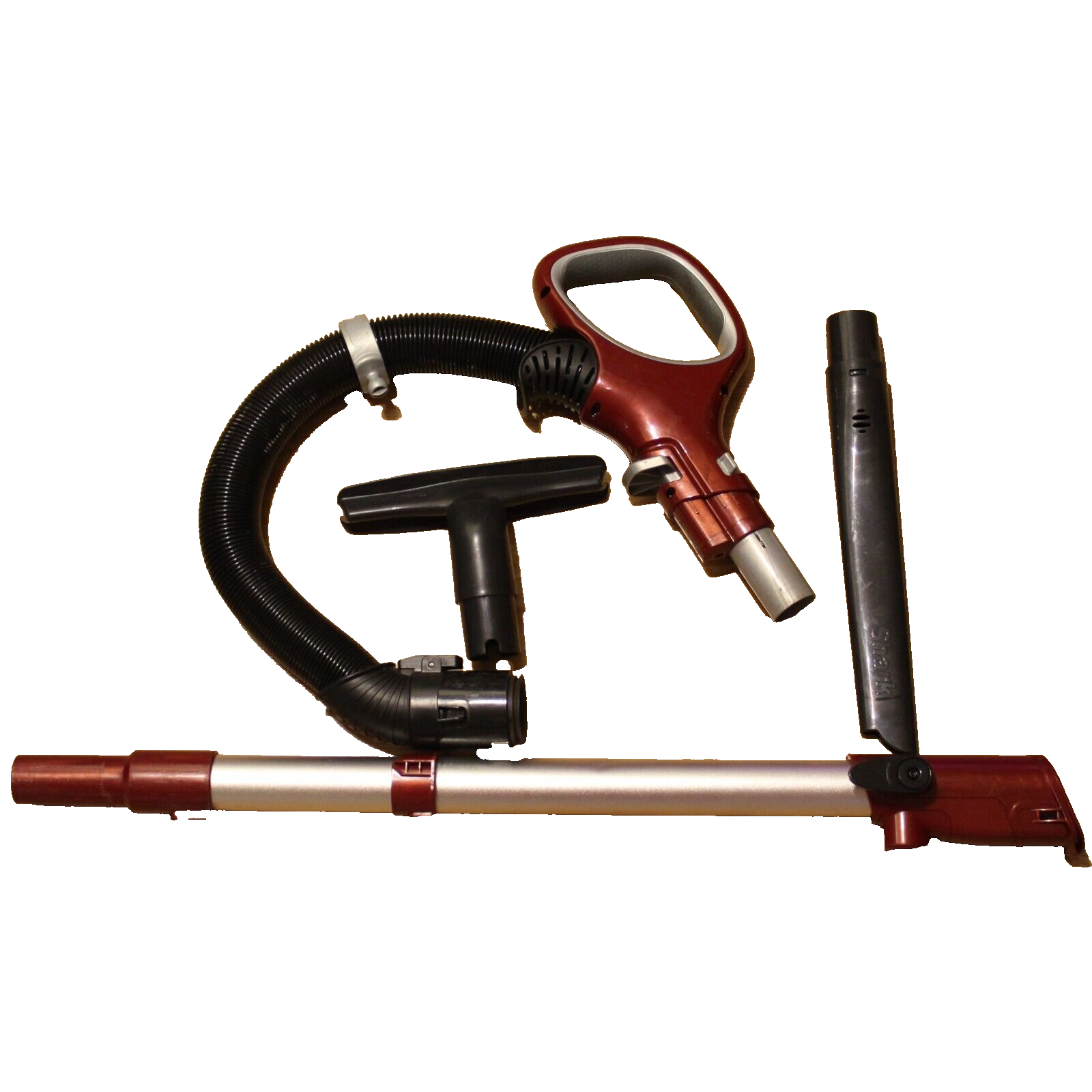 Shark Vacuum Cleaner NV771 Wand Handle Hose Attachments Extension Tube Red OEM-image