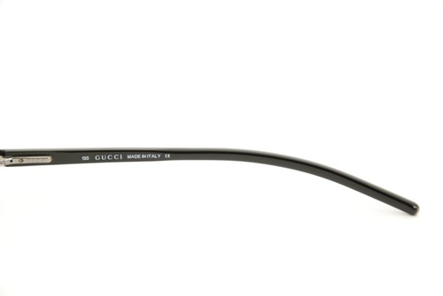 Nuevo Auténtico Gucci GG 2542 807 Negro/Plateado 51mm Italia Marcos Anteojos RX - Imagen 6 de 7