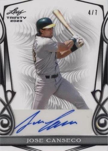 2023 Leaf Trinity - Jose Canseco #BA-JC3