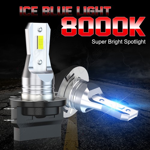 Kit de 2 bombillas LED H11B H8B H9B 8000K azul para Opel Corsa D 2011-2014 - Imagen 2 de 14