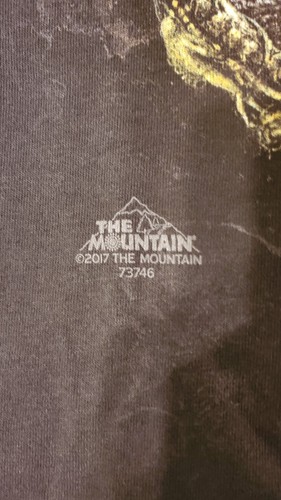 T-shirt NUOVA The Mountain Havoc Horror Beheaded Gore XL manica corta unisex NUOVA - Foto 6 di 7
